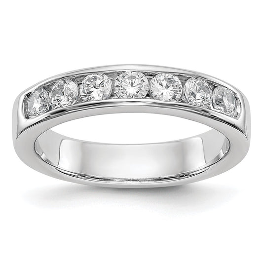 7-Stone Diamond Channel Bands