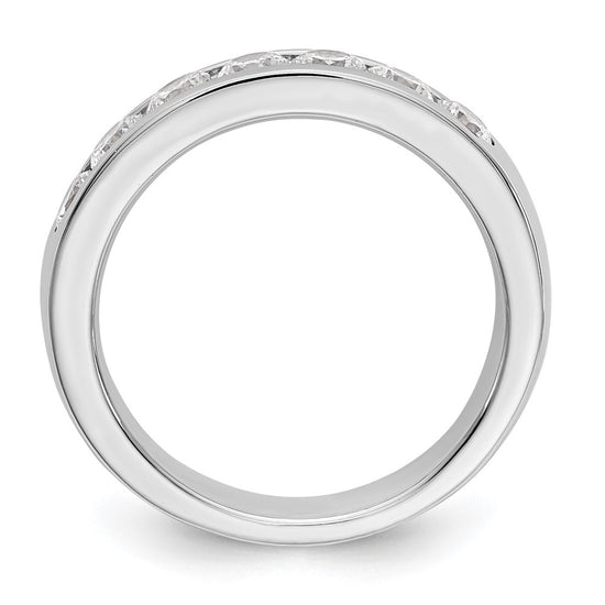 7-Stone Diamond Channel Bands