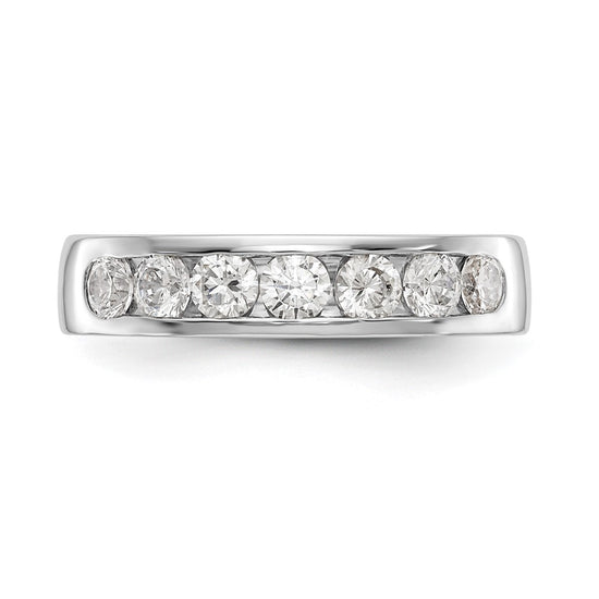 7-Stone Diamond Channel Bands