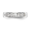 7-Stone Diamond Channel Bands