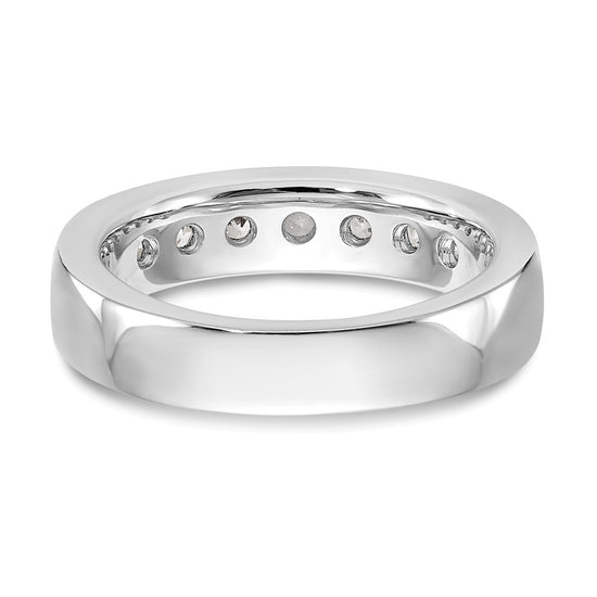 7-Stone Diamond Channel Bands