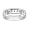 7-Stone Diamond Channel Bands