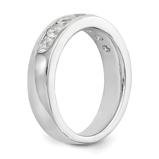 7-Stone Diamond Channel Bands