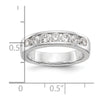 7-Stone Diamond Channel Bands