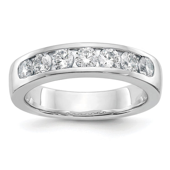 7-Stone Diamond Channel Bands