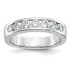 7-Stone Diamond Channel Bands