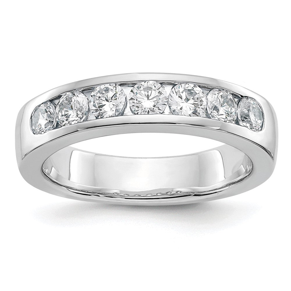 7-Stone Diamond Channel Bands