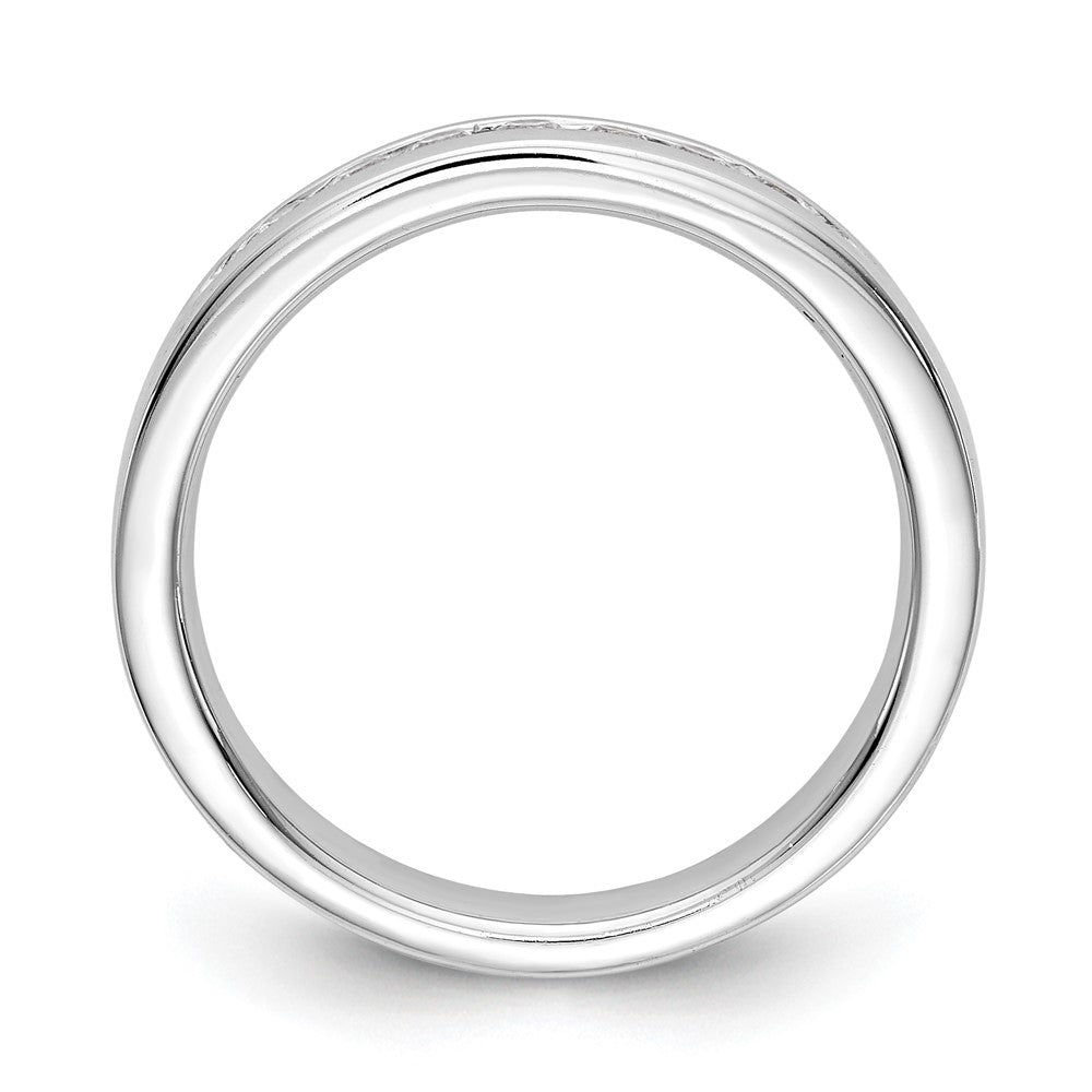 7-Stone Diamond Channel Bands