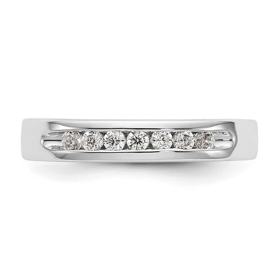 7-Stone Diamond Channel Bands