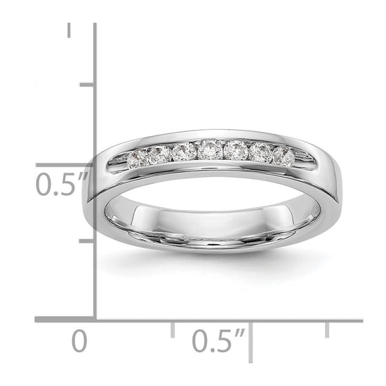7-Stone Diamond Channel Bands