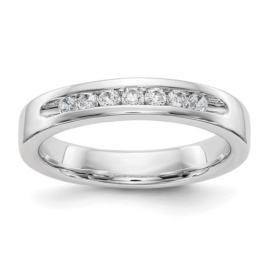 7-Stone Diamond Channel Bands