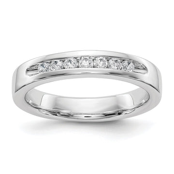 7-Stone Diamond Channel Bands