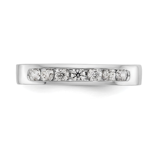 7-Stone Diamond Channel Bands