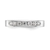 7-Stone Diamond Channel Bands