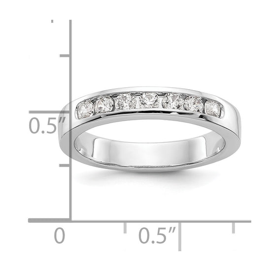 7-Stone Diamond Channel Bands
