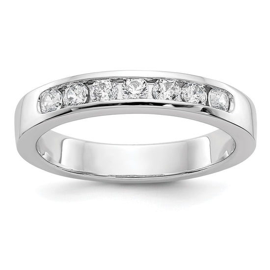 7-Stone Diamond Channel Bands