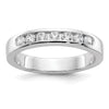 7-Stone Diamond Channel Bands