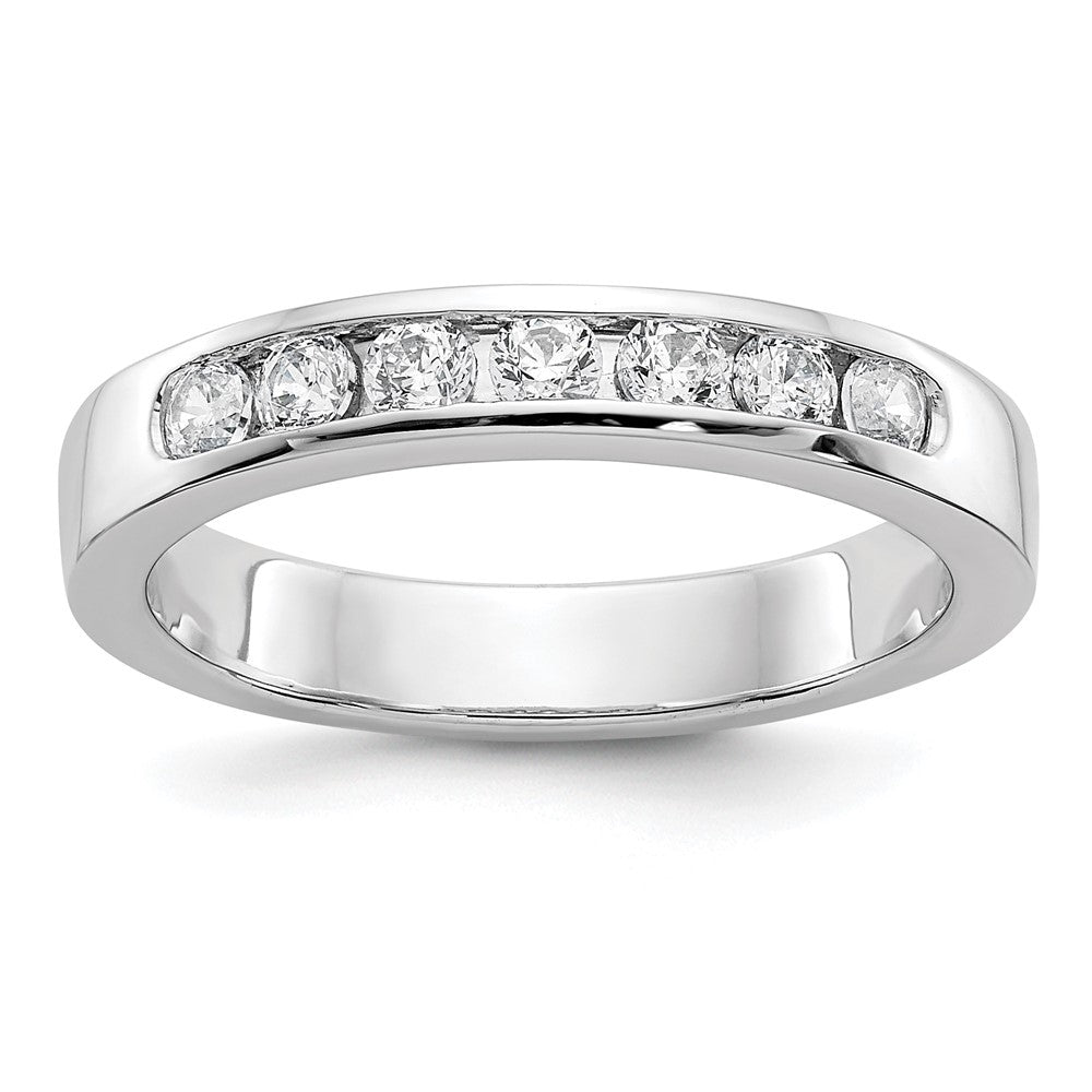 7-Stone Diamond Channel Bands