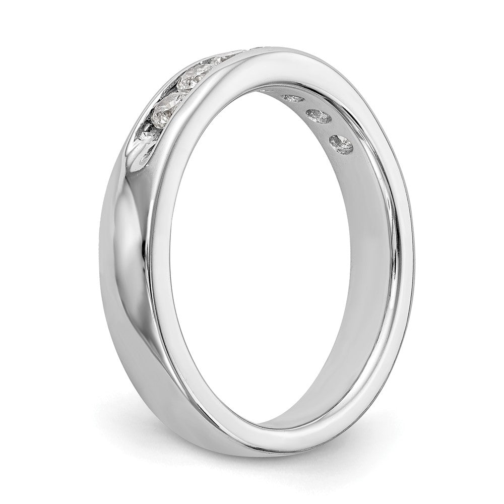 7-Stone Diamond Channel Bands
