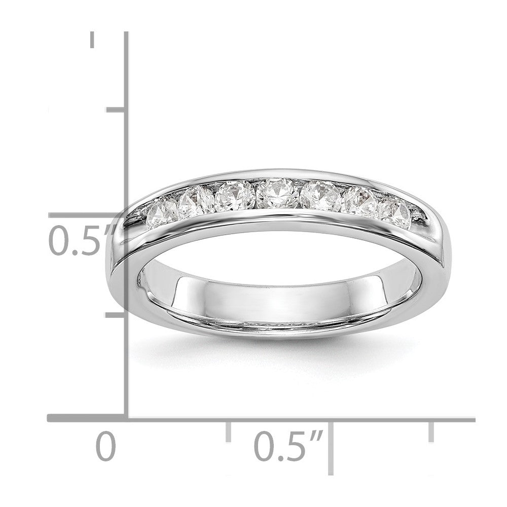 7-Stone Diamond Channel Bands