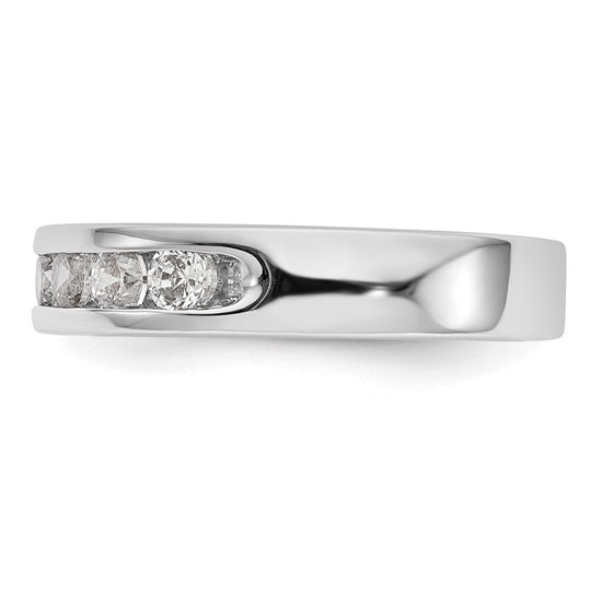 7-Stone Diamond Channel Bands