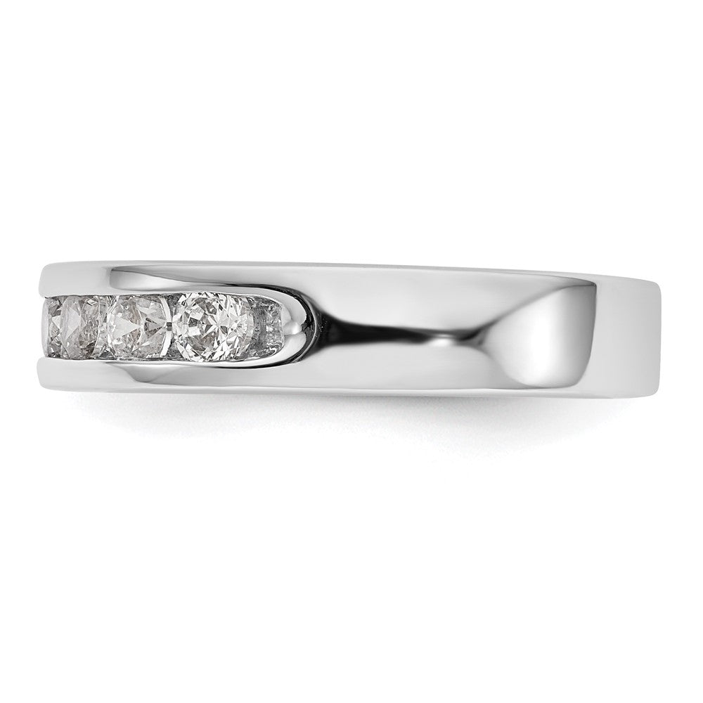 7-Stone Diamond Channel Bands