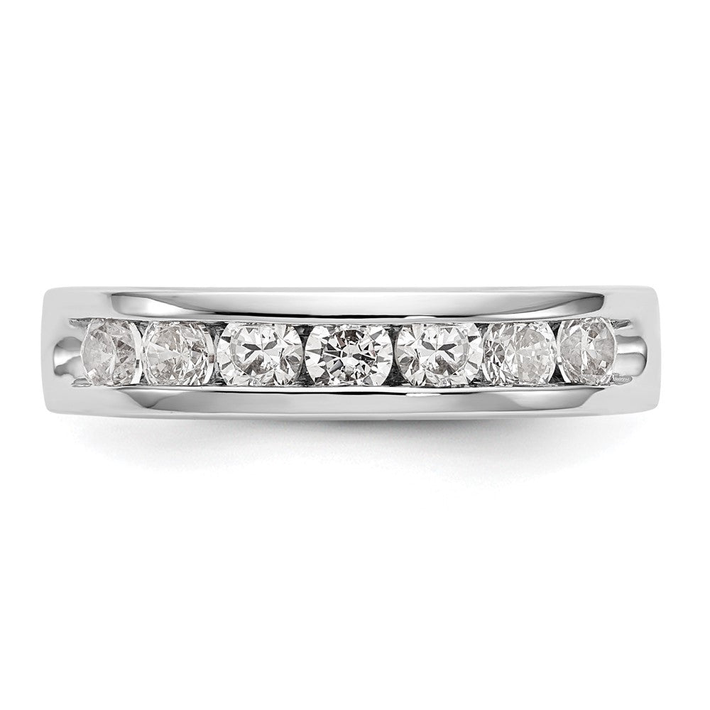 7-Stone Diamond Channel Bands