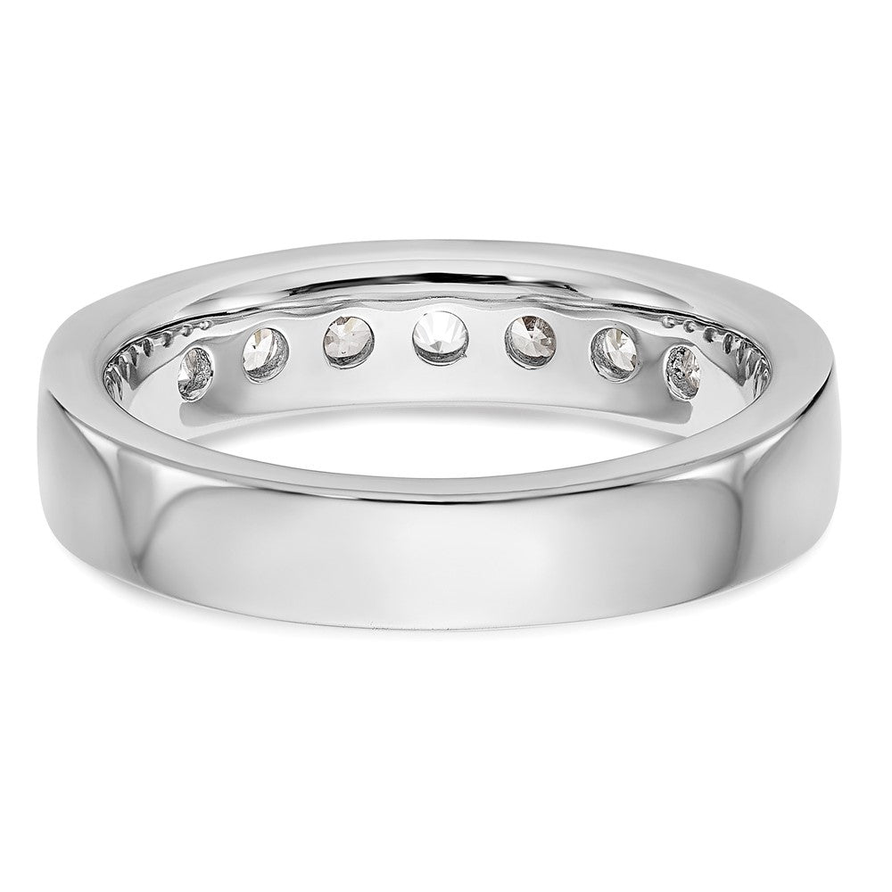 7-Stone Diamond Channel Bands