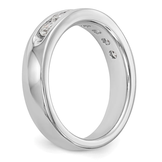 7-Stone Diamond Channel Bands