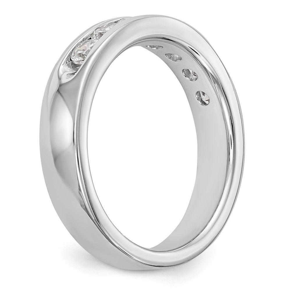 7-Stone Diamond Channel Bands
