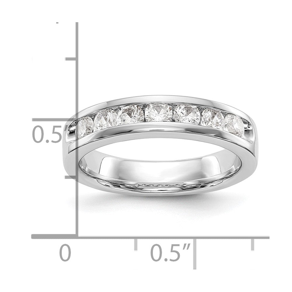 7-Stone Diamond Channel Bands