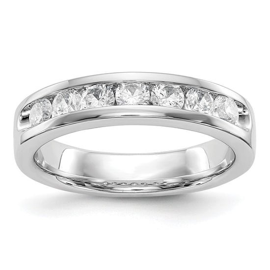 7-Stone Diamond Channel Bands