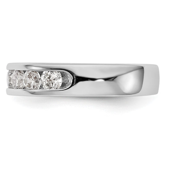 7-Stone Diamond Channel Bands