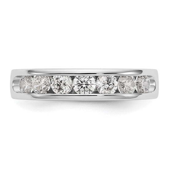 7-Stone Diamond Channel Bands