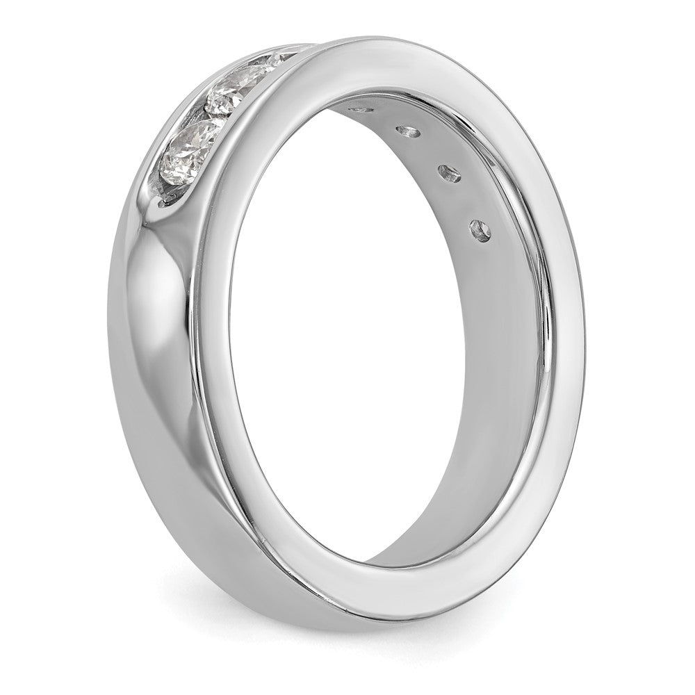 7-Stone Diamond Channel Bands
