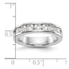 7-Stone Diamond Channel Bands