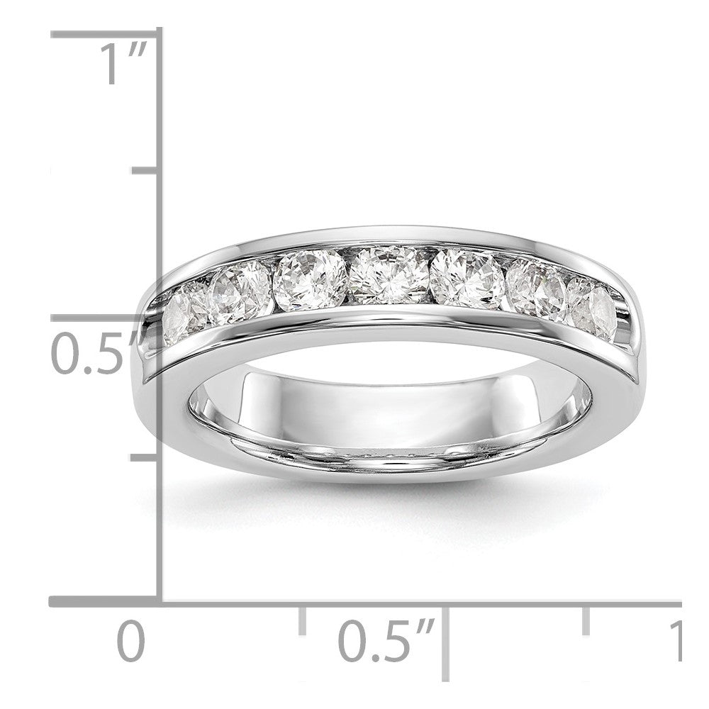 7-Stone Diamond Channel Bands