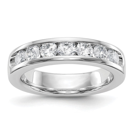 7-Stone Diamond Channel Bands