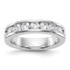 7-Stone Diamond Channel Bands