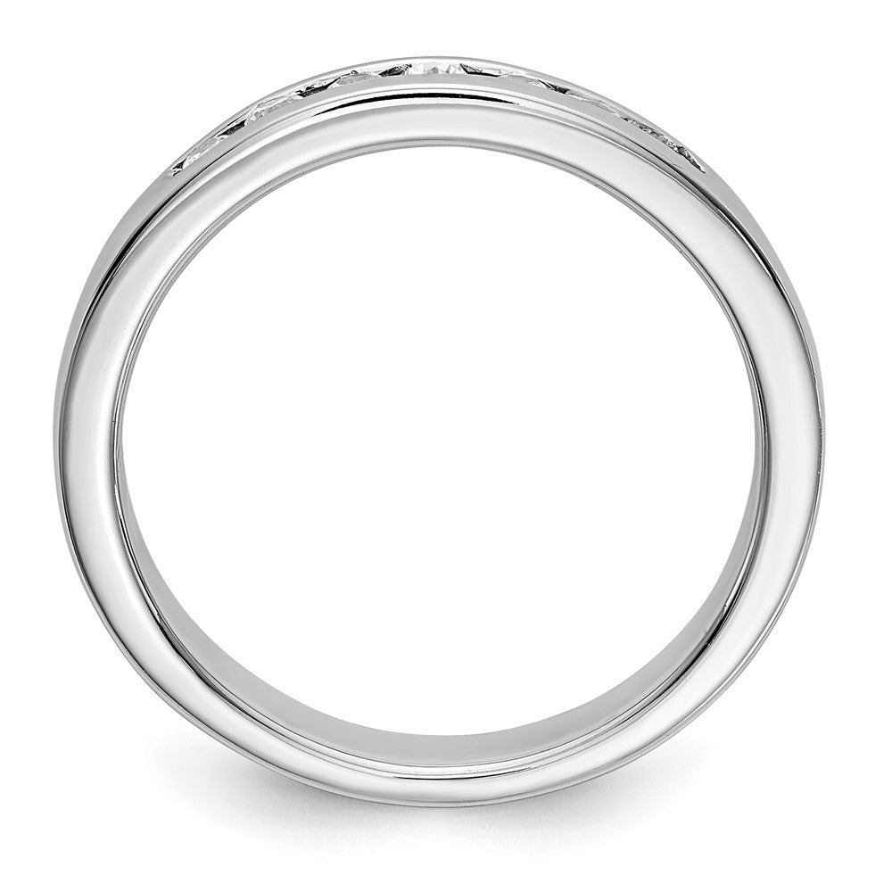 7-Stone Diamond Channel Bands