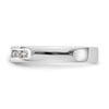 Platinum 7-Stone Diamond Channel Bands