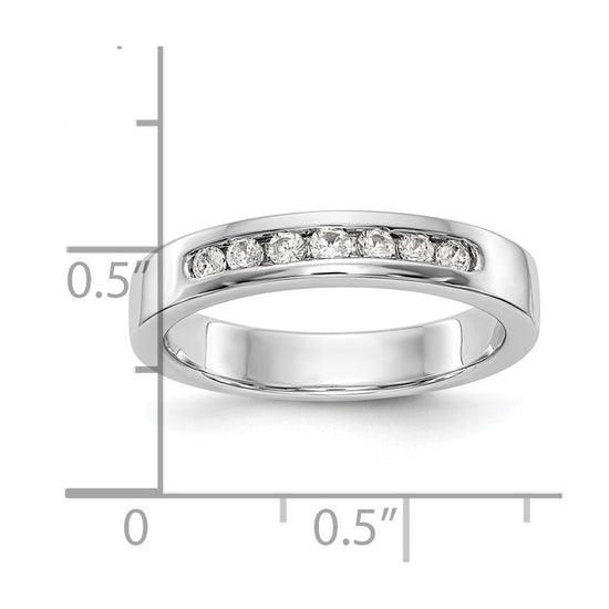 7-Stone Diamond Channel Bands