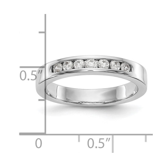 7-Stone Diamond Channel Bands