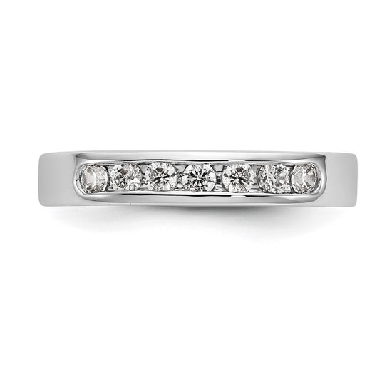 7-Stone Diamond Channel Bands
