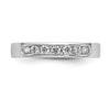 7-Stone Diamond Channel Bands