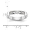 7-Stone Diamond Channel Bands