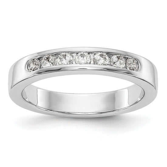 7-Stone Diamond Channel Bands