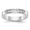7-Stone Diamond Channel Bands