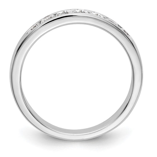 7-Stone Diamond Channel Bands