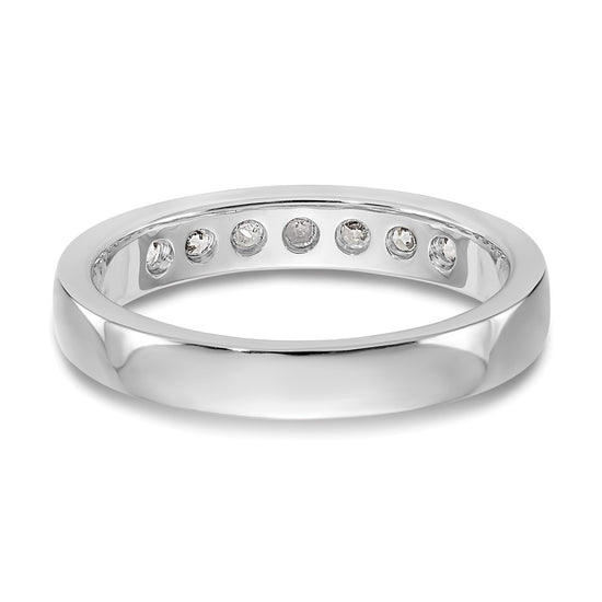 7-Stone Diamond Channel Bands